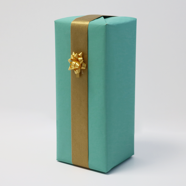 Kraft Colours Double-sided Counter Roll - Aqua/Gold