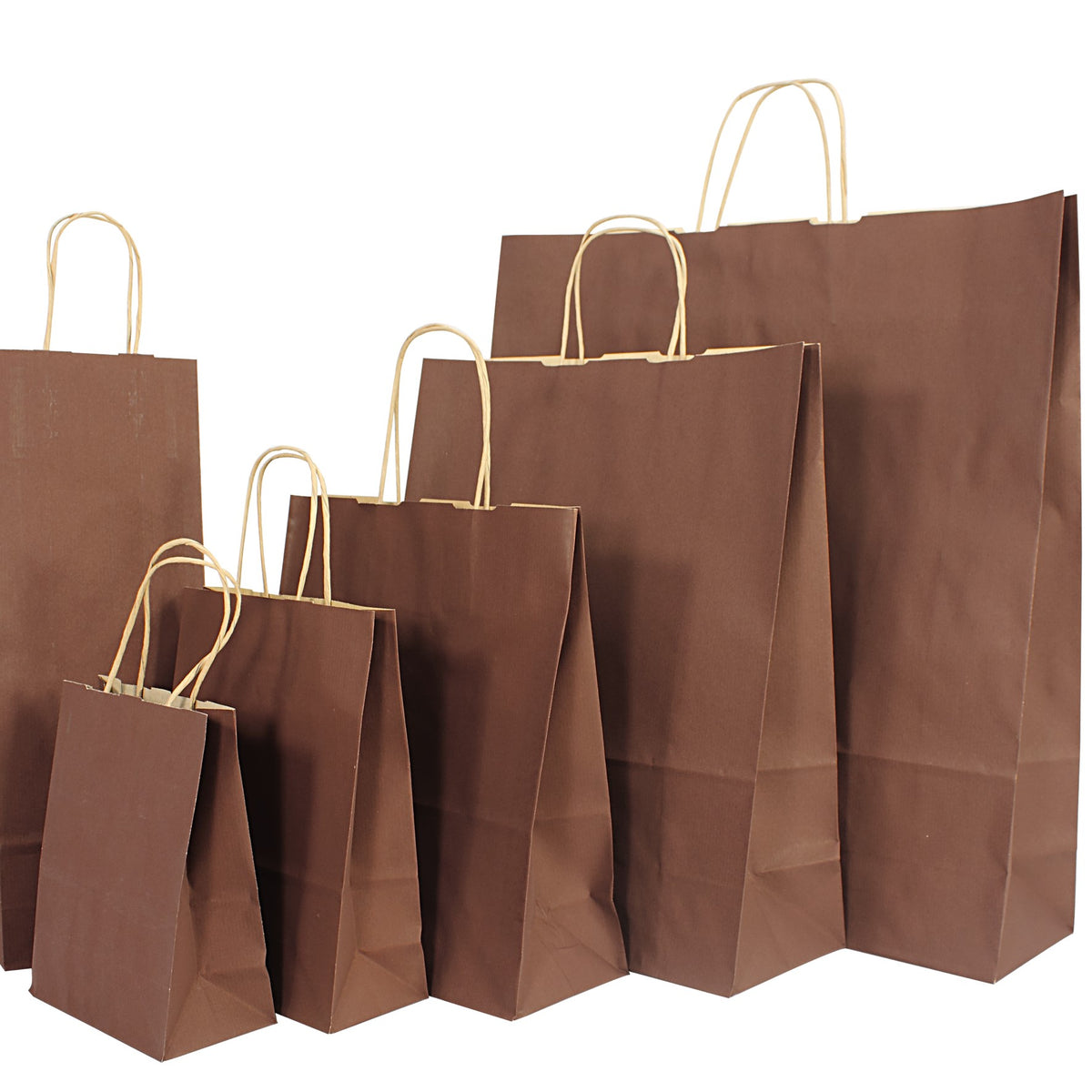 Kraft Bags from Kraft Colours range - Chocolate Brown
