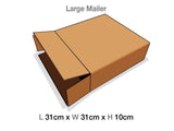 Brown Mailing Cartons to suit Large Luxury Gift boxes