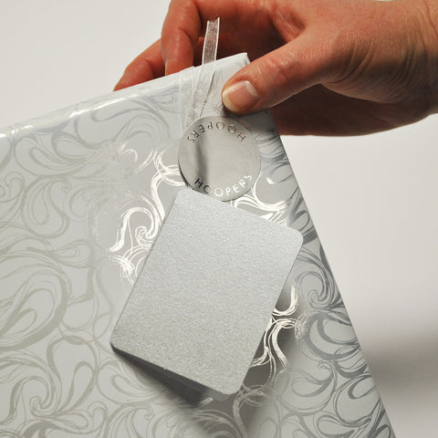 Matt Silver/Gloss Silver Print