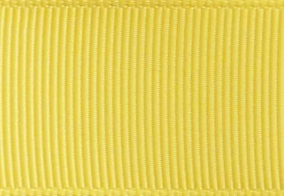 Lemon Yellow Grosgrain Ribbon cut to 80CM (24 pieces)