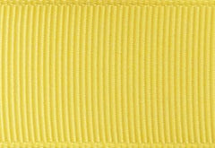 Lemon Yellow Grosgrain Ribbon cut to 80CM (24 pieces)