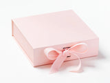 Medium Pale Pink Luxury Gift box with magnetic closure, and choice of ribbon (12)