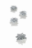 Oslo Silver Small Bows 50mm dia (Pack 30)