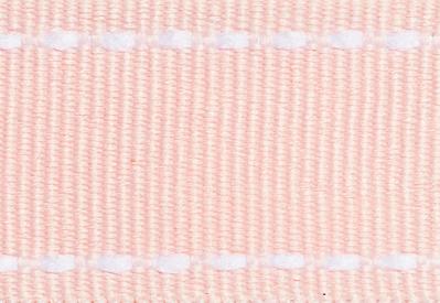 Pale Pink Saddle stitch Grosgrain Ribbon cut to 80CM (24 pieces)