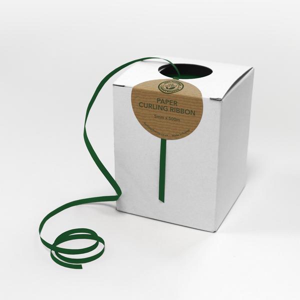 Paper Curling Ribbon (5mm x 500m) - Dark Green