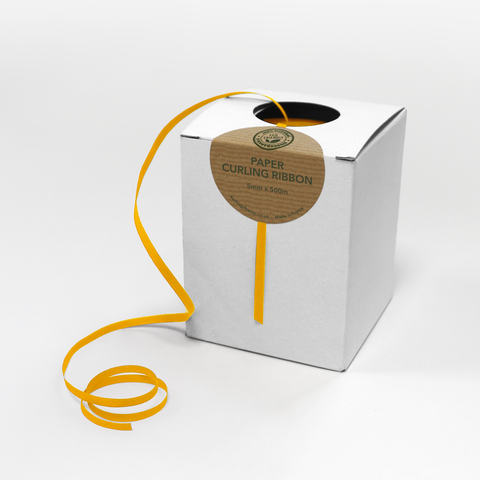 Paper Curling Ribbon (5mm x 500m) - Yellow