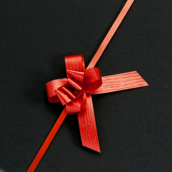 Paporlene Red Small Pull Bows (Pack of 50)