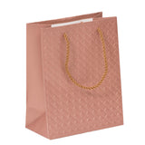 Lady Brigitte Medium Rose Gold Gift Bag, Pack 40