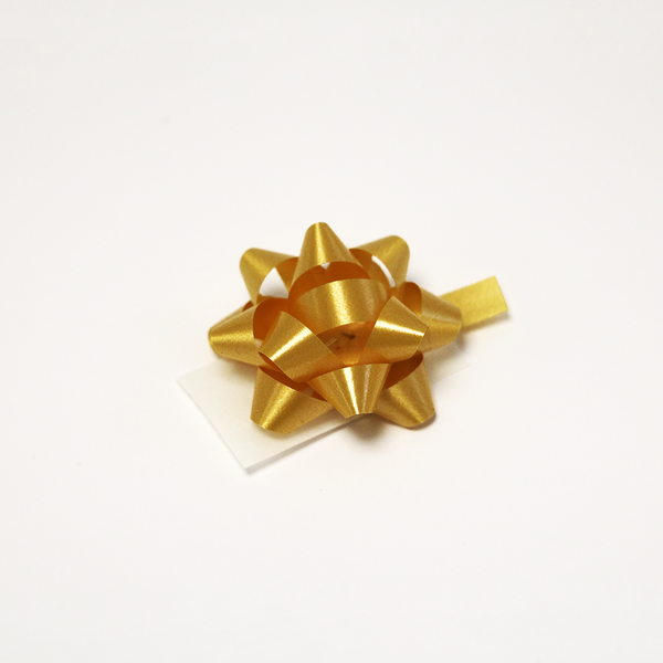 Plain Gold Micro Bows (50)