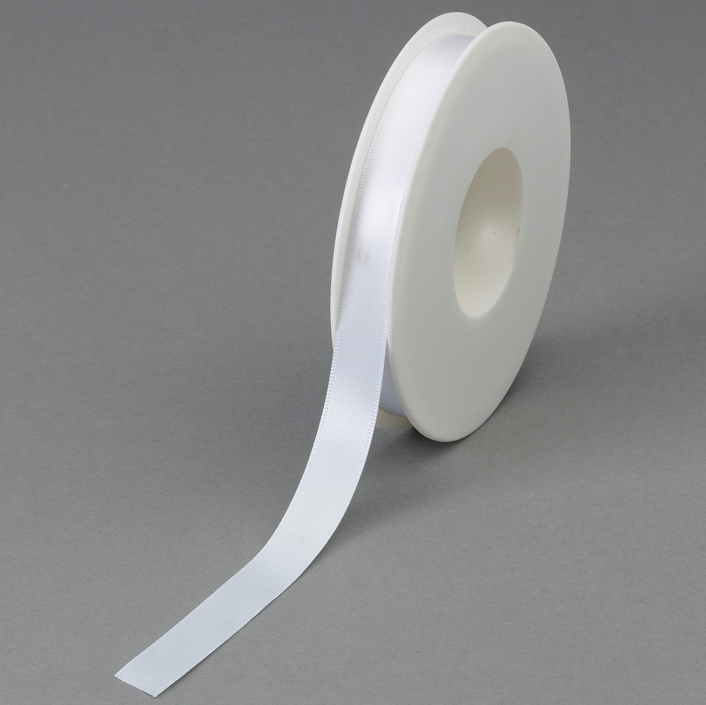 Curling Ribbon, W: 10 mm, Matt, White, 250 M, 1 Roll