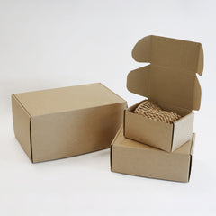Plain Range Delivery Boxes, Med 210mm x 150mm x 85mm (Pk of 5)
