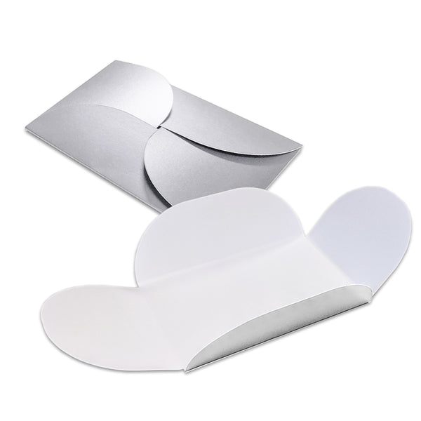 Pearlescent Pochette Wallet White