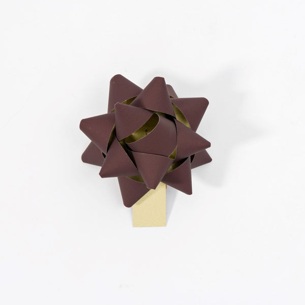 Recycled Bows - Brown (Pack 50) Double sided