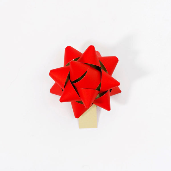 Recycled Bows - Red (Pack 50) Double sided