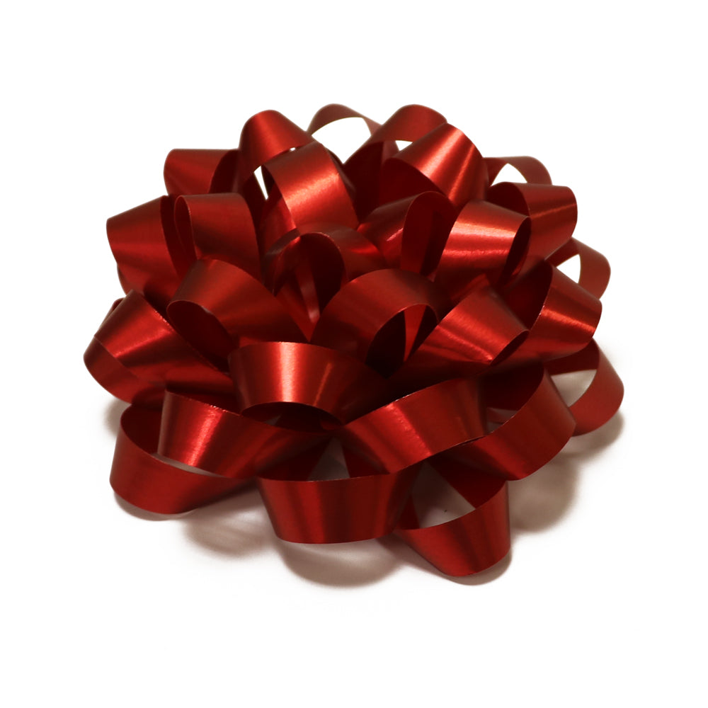 Satin Red Confetti Bows (50)