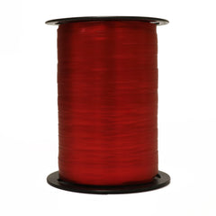 Satin Red Curling Ribbon (7mm x 250m)