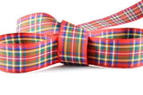 Royal Stewart Tartan Ribbon, in a range of widths