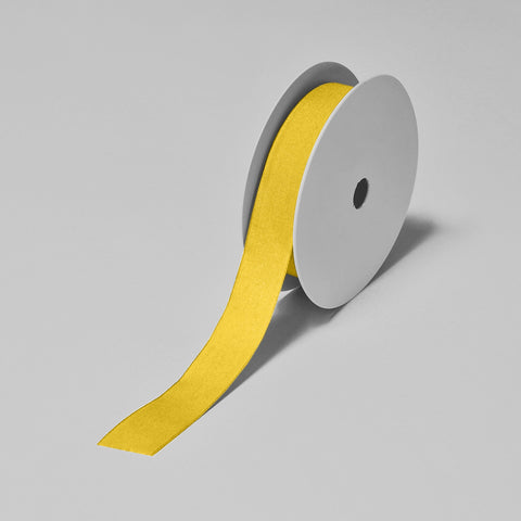 Biodegradable Tencel Ribbon - Yellow