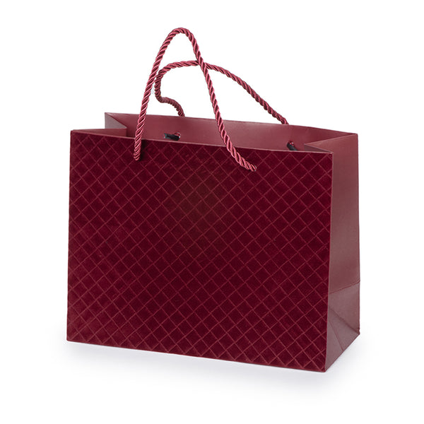 Velvet Lady Brigitte Small Burgundy Boutique Bag, Pack 40