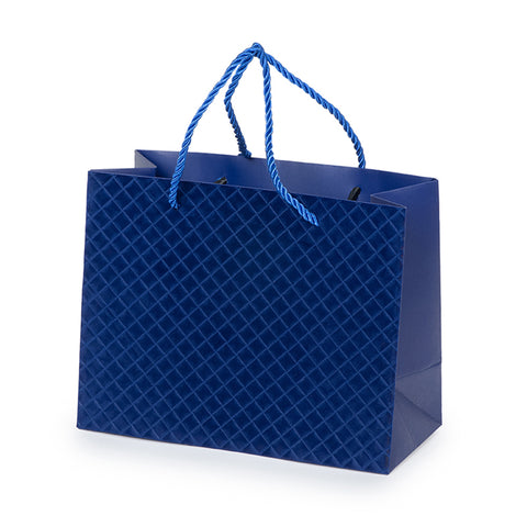 Velvet Lady Brigitte Small Dark Blue Boutique Bag, Pack 40