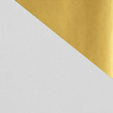 Kraft Colours Double-sided Counter Roll - White/Gold