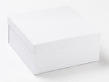 Medium White Luxury Gift box tray and lid (Pack of 12)