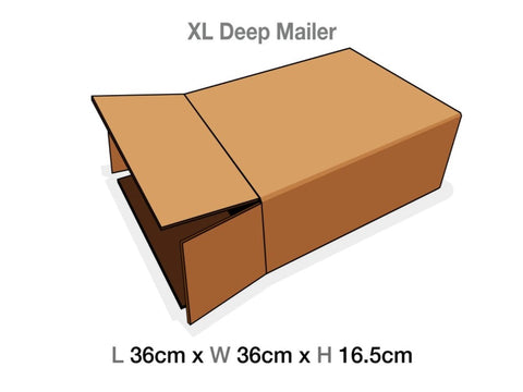 Brown Mailing Cartons to suit XL Deep Luxury Gift boxes