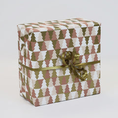 Xmas Fern Pink/Gold Counter Roll