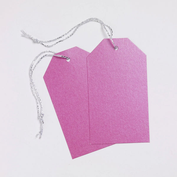 Luggage Pearl Fuchsia Gift Tags (50)