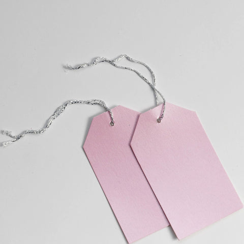 Luggage Pearl Pastel Pink Gift Tags (50)