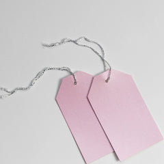 Luggage Pearl Pastel Pink Gift Tags (50)