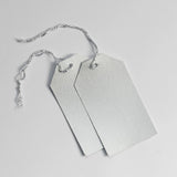 Luggage Pearl Silver Gift Tags (50)