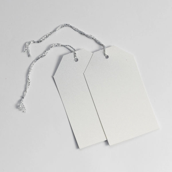Luggage Pearl White Gift Tags (50)
