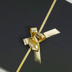 Metallic Gold Small Pull Bows (Pack of 50)