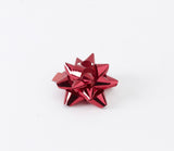 Metallic Red Small Bows (50)