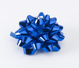 Metallic Royal Blue Confetti Bows (50)