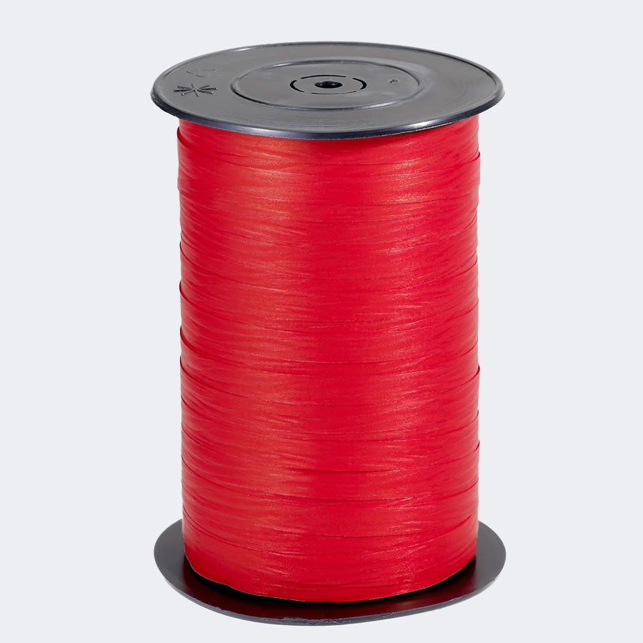 Paporlene Red Curling Ribbon (7.5mm x 250m)