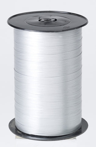 Paporlene Silver Curling Ribbon (7.5mm x 250m)