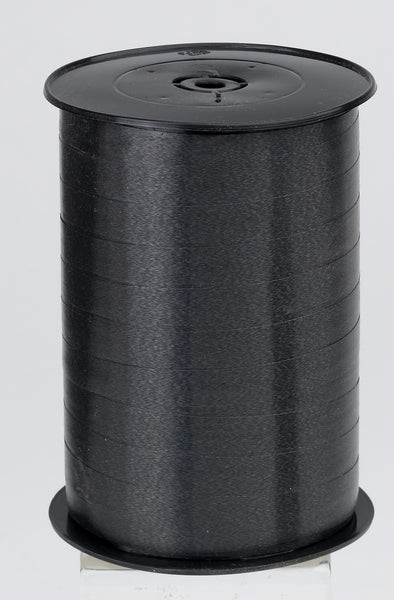 Plain Black Curling Ribbon (10mm x 250m)