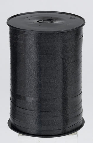 Plain Black Curling Ribbon (5mm x 500m)