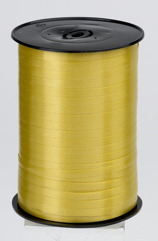 Plain Gold Curling Ribbon (5mm x 500m)