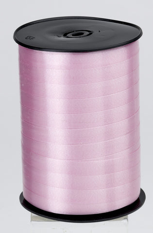 Plain Pale Pink Curling Ribbon (10mm x 250m)