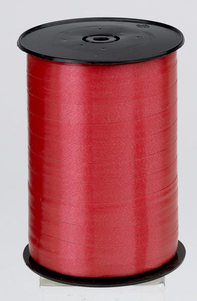 Plain Red Curling Ribbon (10mm x 250m)