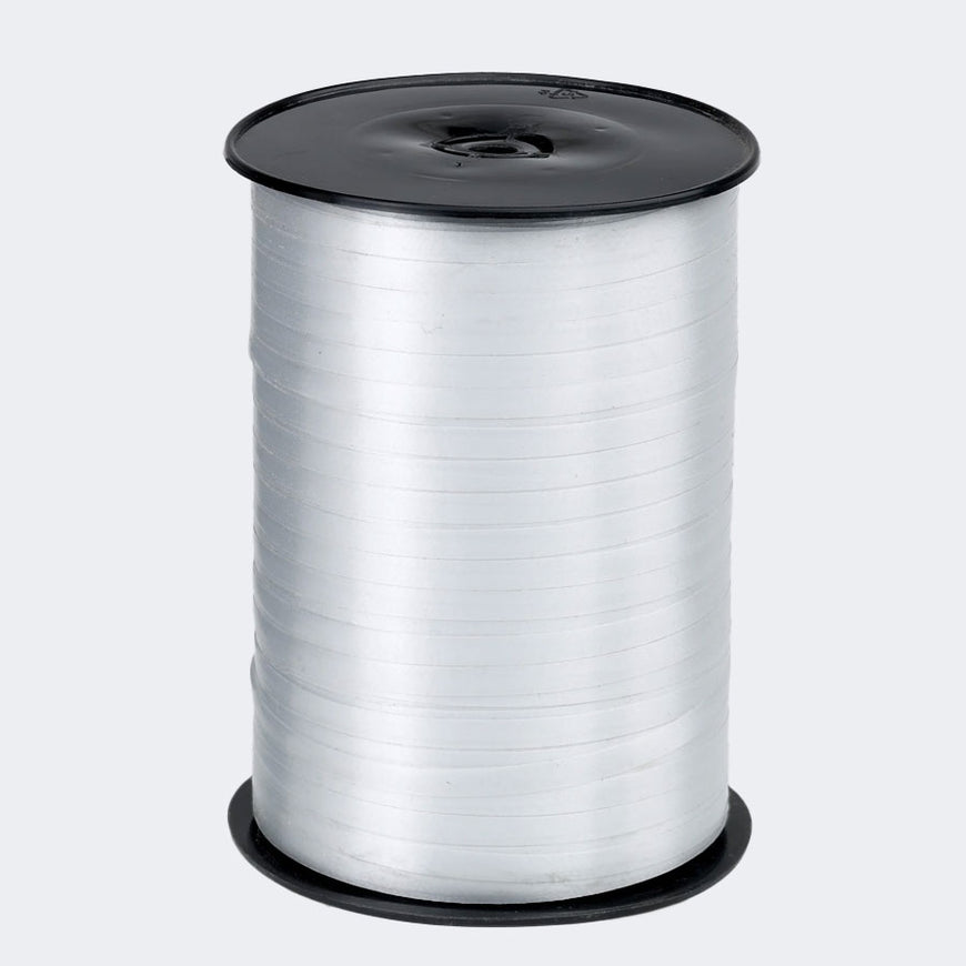 Berwick Splendorette Crimped Curling Ribbon, White And