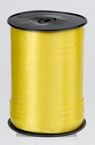 Plain Yellow Curling Ribbon (5mm x 500m)